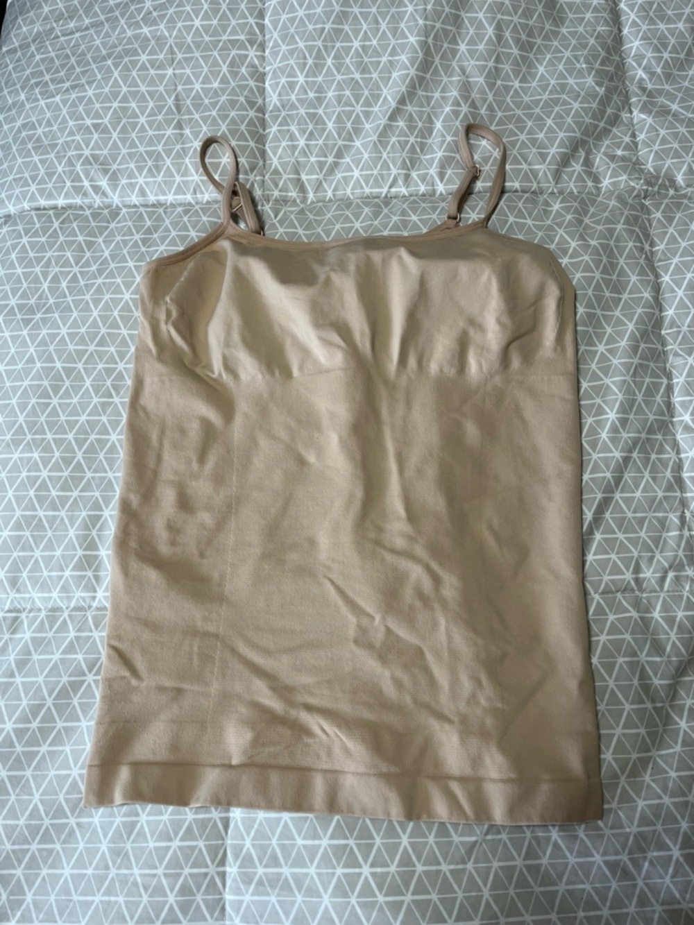 Jockey Neutral Nude Cami Tank Top Shapewear
